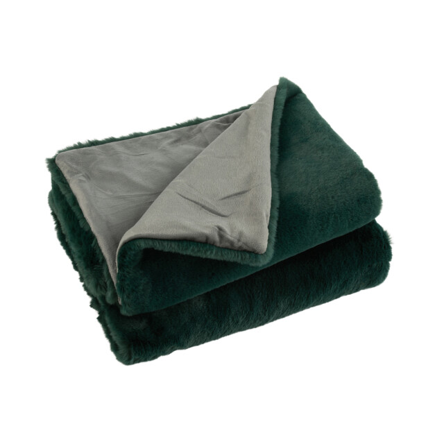 J-Line Plaid cutie polyester dark green 76880 large