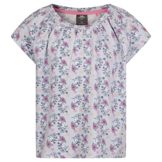 Trespass Meisjes josey bloemen top UTTP6900_greyskies large