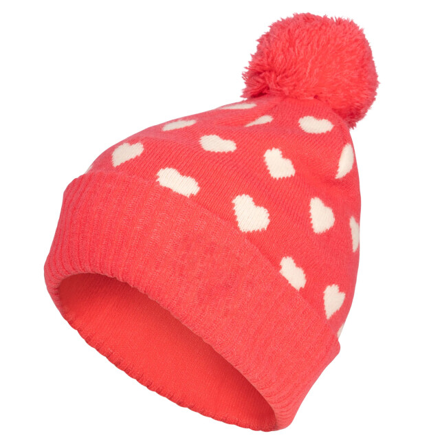 Trespass Meisjes jude pom pom muts UTTP6696_strawberry large