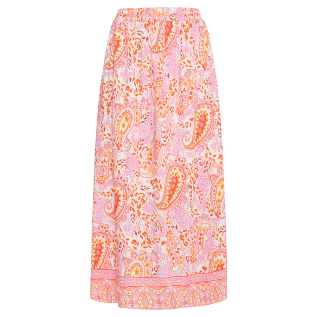 Smashed Lemon 24015 maxi zomerrok met paisley print | 24015-000-998 large
