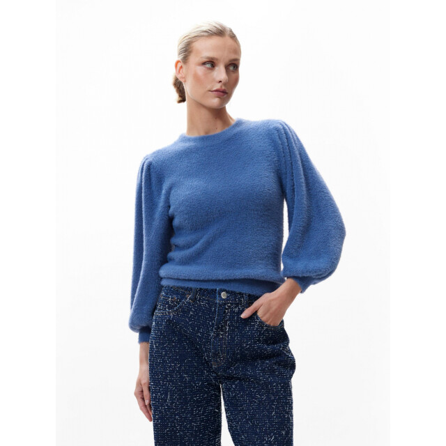 Catwalk Junkie Fuzzy puff sleeve knit trui 2503020812 large
