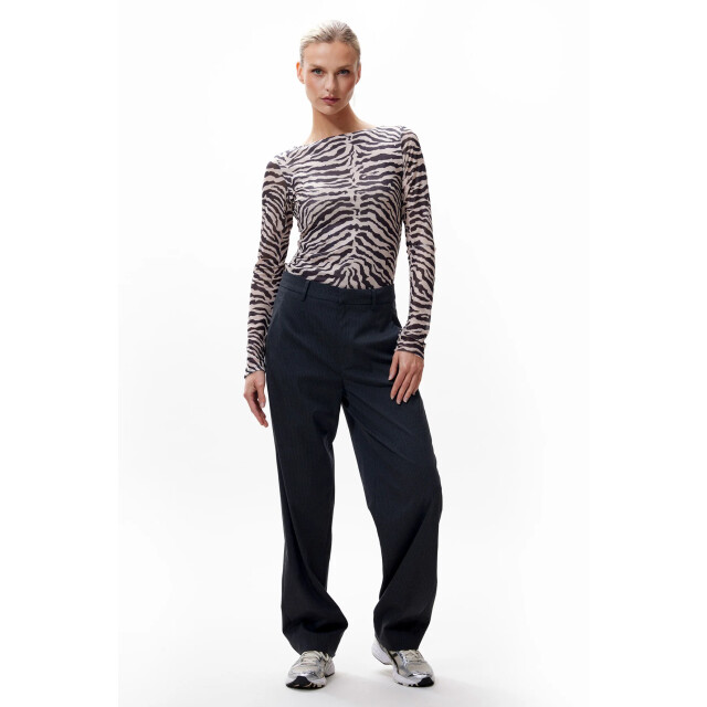Catwalk Junkie 2503020408 zebra mesh long sleeve 2503020408 Zebra mesh long sleeve large