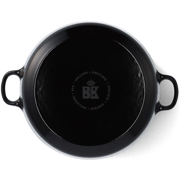BK Cookware Bk bourgogne gietijzeren stoofpan laag jet black 28cm CC005954-001 large