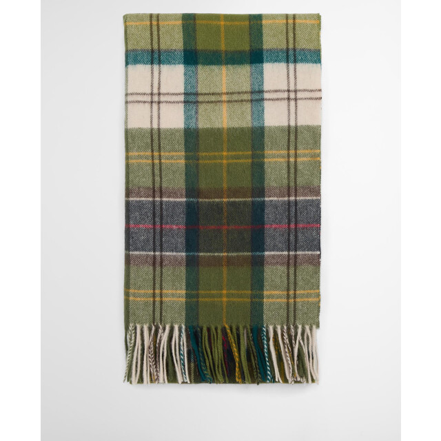 Barbour shawl lsc0483 bk 11 black/olive 06811.368.0001 large