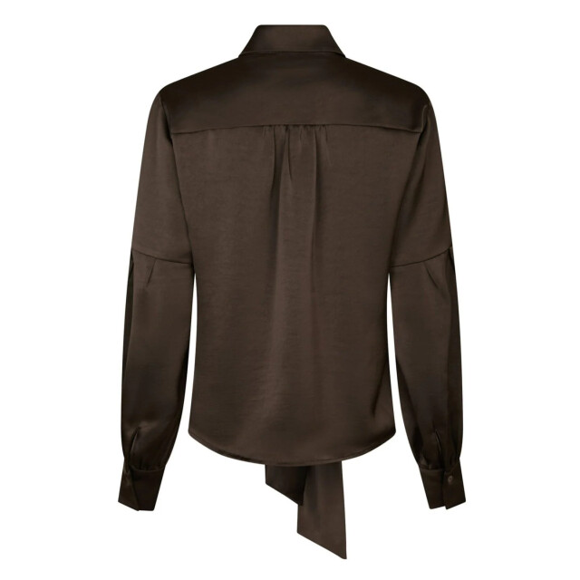 Neo Noir naja satin shirt 160801 676 dark brown 06615.870.0002 large