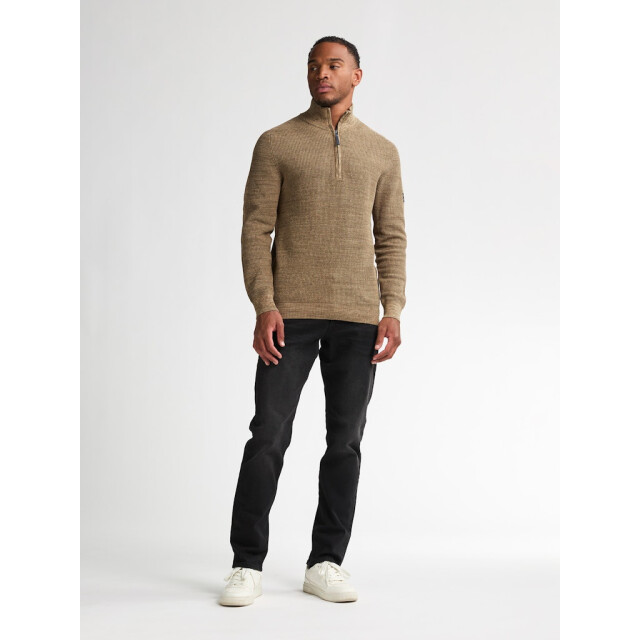 Petrol Industries men knitwear collar m-3050-kwc227 7146 tan 05710.810.0002 large