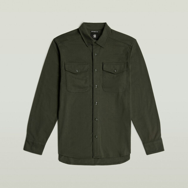 G-Star jersey shirt marine pockets d26765-c784 995 asfalt 05633.970.0049 large