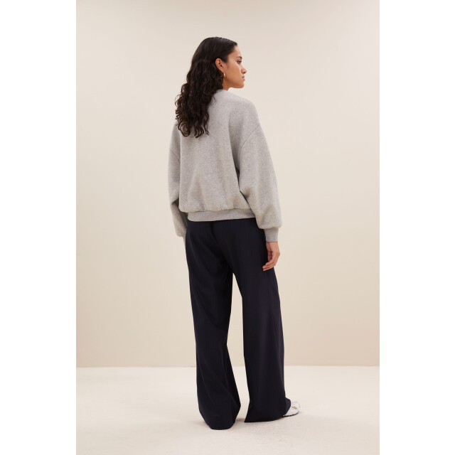 By-Bar Amsterdam bibi patchwork sweater 25518905 825 grey melee 06721.940.0033 large