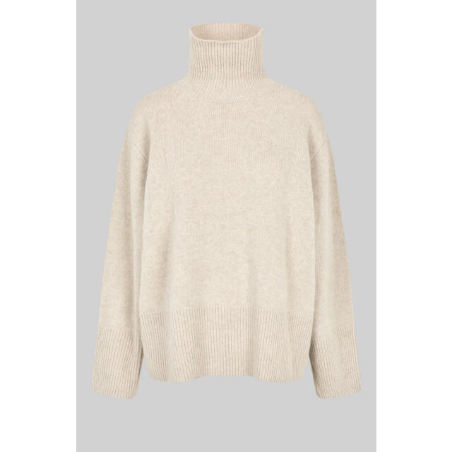 Second Female pullover alpha knit t-neck pumice 06712.938.0021 large
