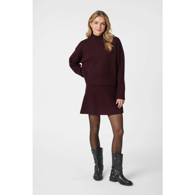 Neo Noir gisa knit skirt 161228 682 wine 06411.680.0002 large