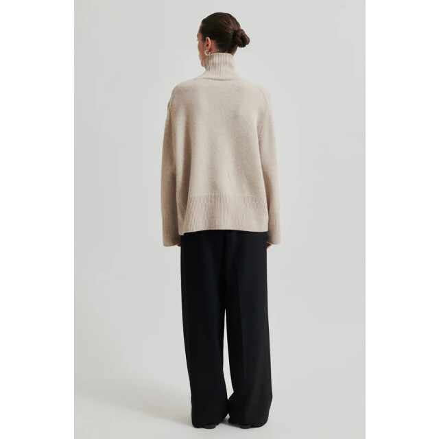Second Female pullover alpha knit t-neck pumice 06712.938.0021 large