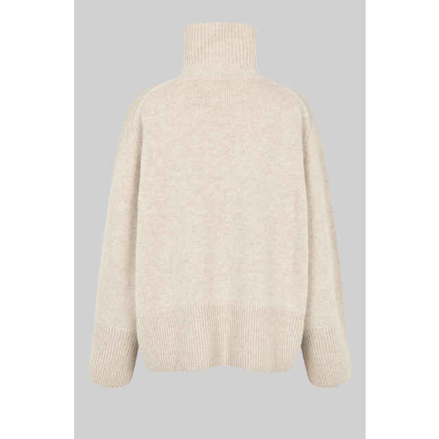 Second Female pullover alpha knit t-neck pumice 06712.938.0021 large
