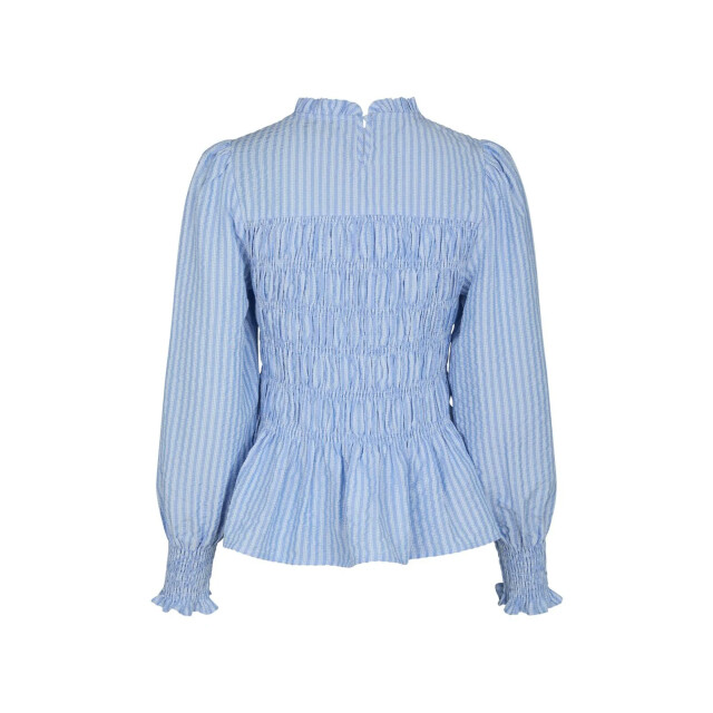 Neo Noir possa twist stripe blouse 166412 145 light blue 06615.210.0030 large