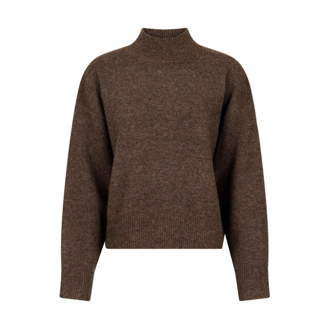 Neo Noir paulina knit blouse 159703 205 brown melange 06712.840.0131 large