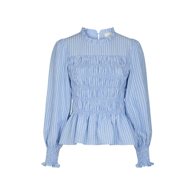Neo Noir possa twist stripe blouse 166412 145 light blue 06615.210.0030 large