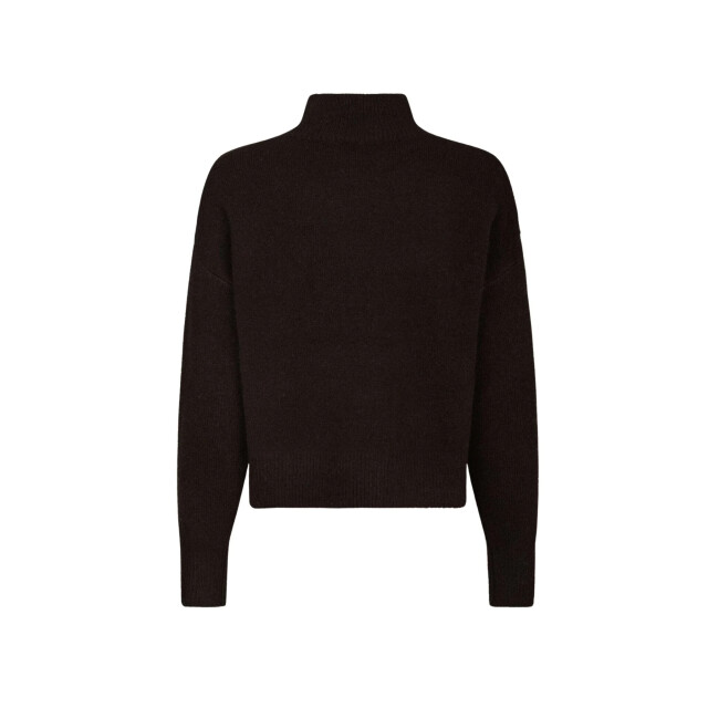 Neo Noir paulina knit blouse 159703 676 dark brown 06712.840.0130 large