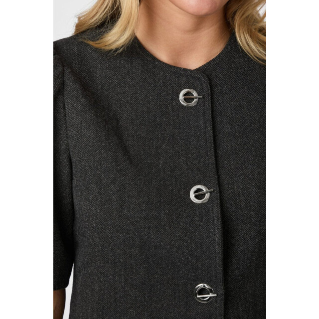 Neo Noir xanthe herringbone blazer 165683 104 dark grey 06228.980.0008 large