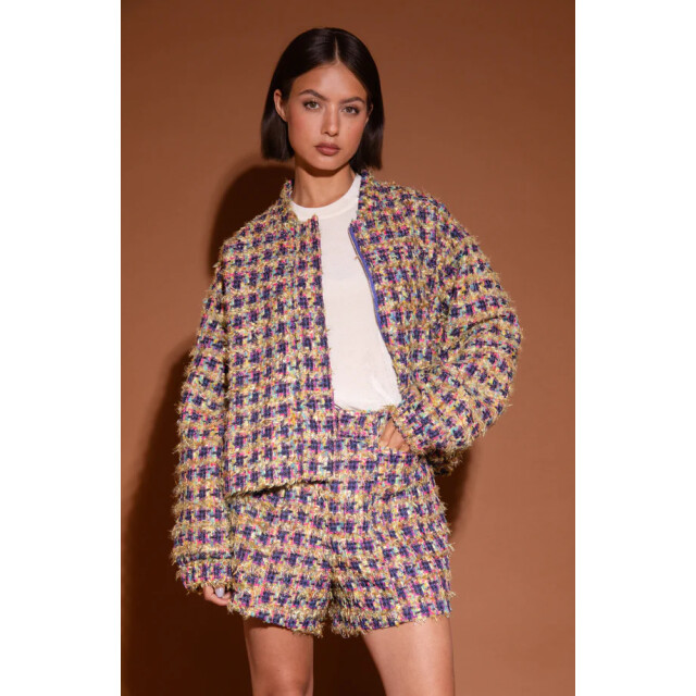 Studio Amaya jacket fleur multi print 06111.500.0003 large
