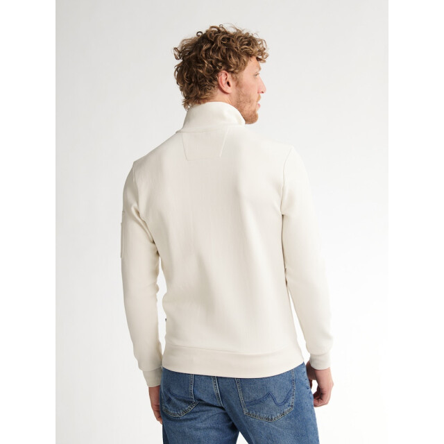 Petrol Industries men sweater collar zip m-3050-swc364 0112 seashell 05791.112.0001 large