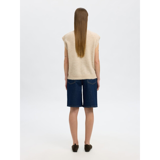 Selected Femme slflulu sl knit vest 16098412 birch 06226.198.0126 large