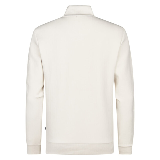 Petrol Industries men sweater collar zip m-3050-swc364 0112 seashell 05791.112.0001 large