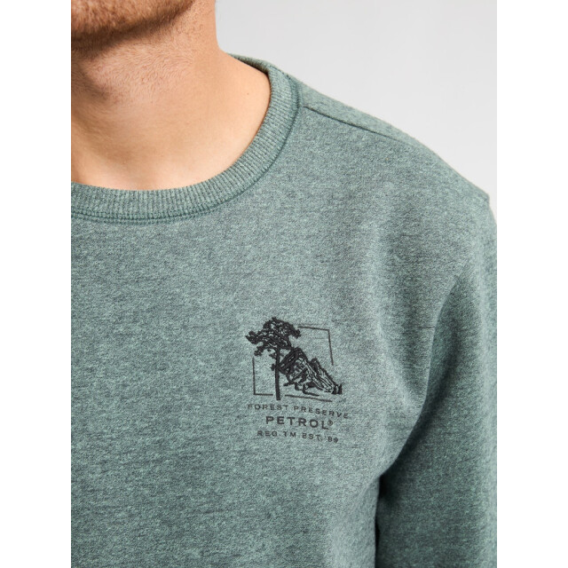 Petrol Industries men sweater round neck m-3050-swr309 5191 05735.245.0003 large