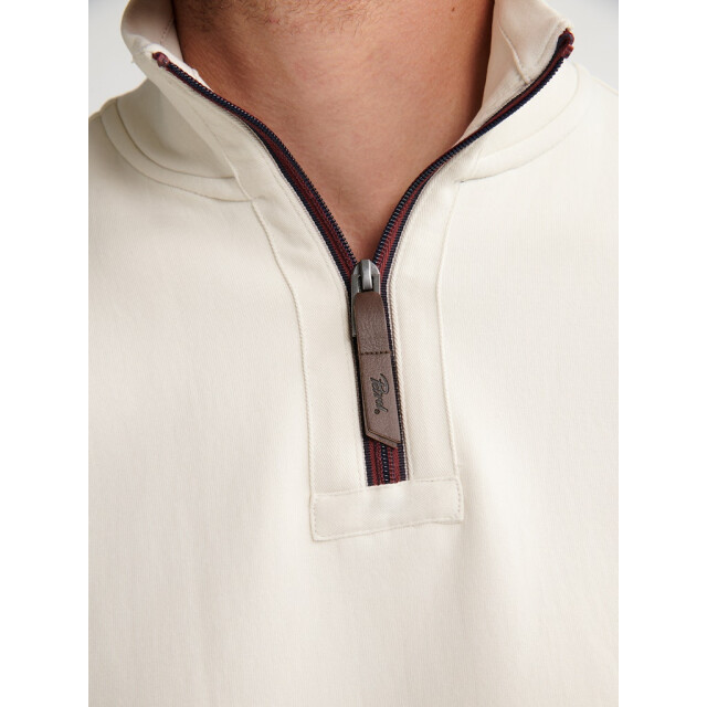 Petrol Industries men sweater collar zip m-3050-swc364 0112 seashell 05791.112.0001 large