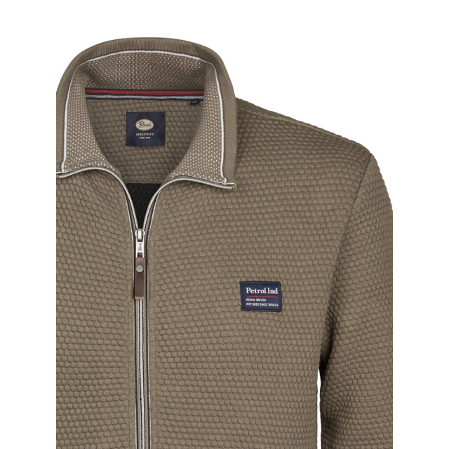 Petrol Industries men sweater collar zip m-3050-swc343 6174 mossy 05791.938.0028 large