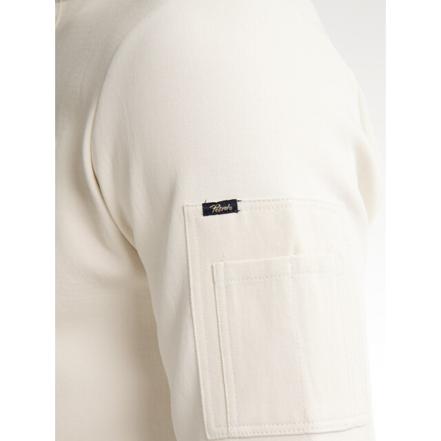 Petrol Industries men sweater collar zip m-3050-swc364 0112 seashell 05791.112.0001 large
