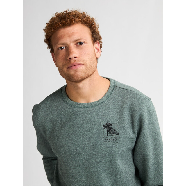 Petrol Industries men sweater round neck m-3050-swr309 5191 05735.245.0003 large