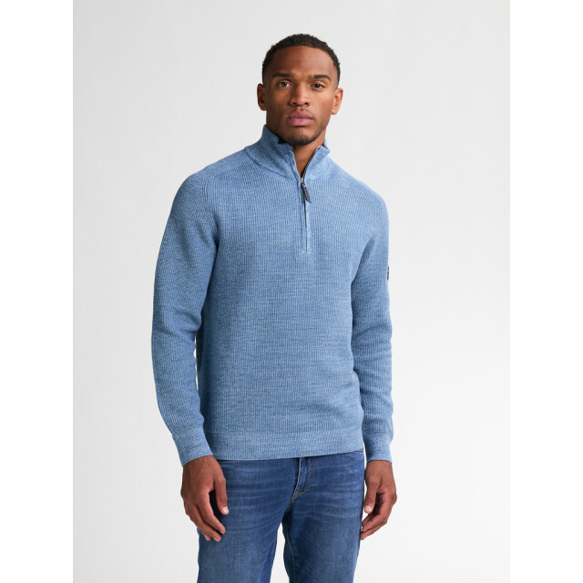 Petrol Industries men knitwear collar m-3050-kwc227 5187 pale blue 05710.240.0002 large