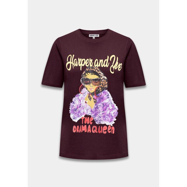 Harper & Yve dramaqueen ss aw25y301 1018 dark fudge 06011.840.0045 large