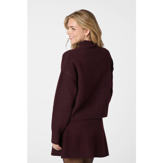 Neo Noir paulina knit blouse 159703 682 wine 06712.680.0011 large