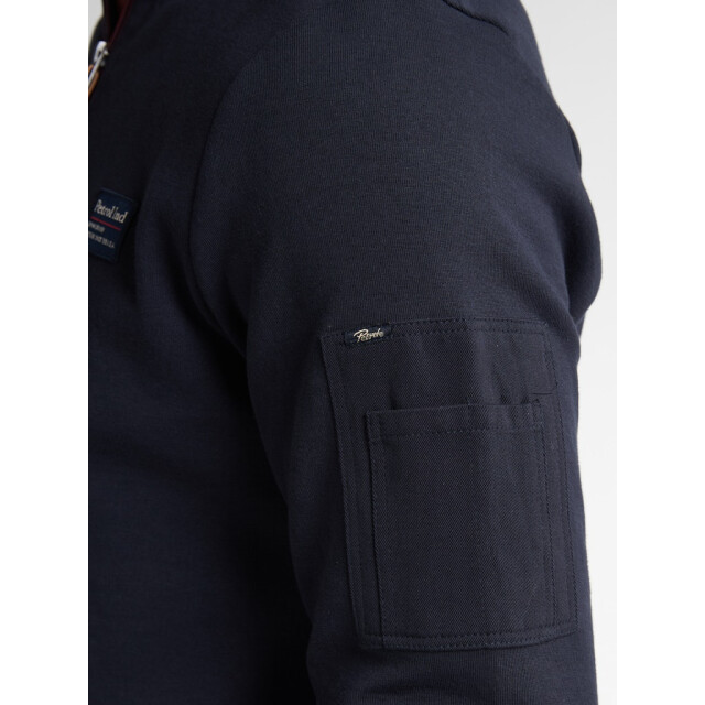 Petrol Industries men sweater collar zip m-3050-swc364 5092 royal 05791.261.0027 large