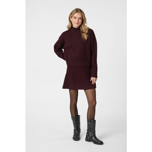 Neo Noir paulina knit blouse 159703 682 wine 06712.680.0011 large