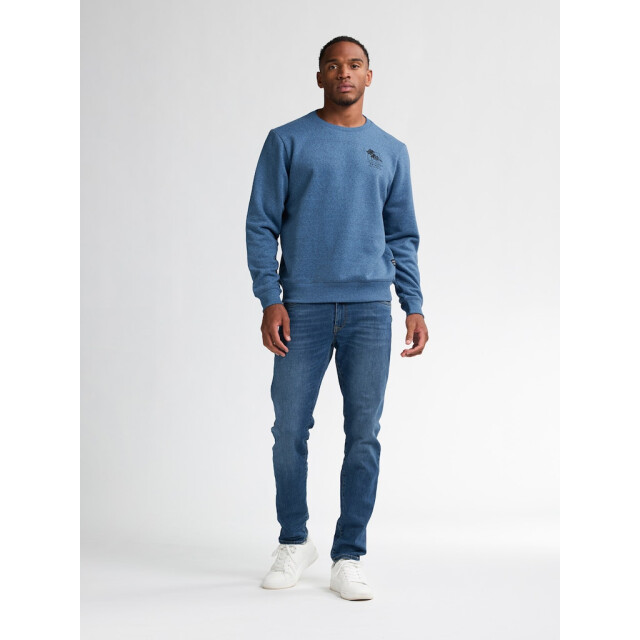 Petrol Industries men sweater round neck m-3050-swr309 5190 indie blue 05735.240.0013 large