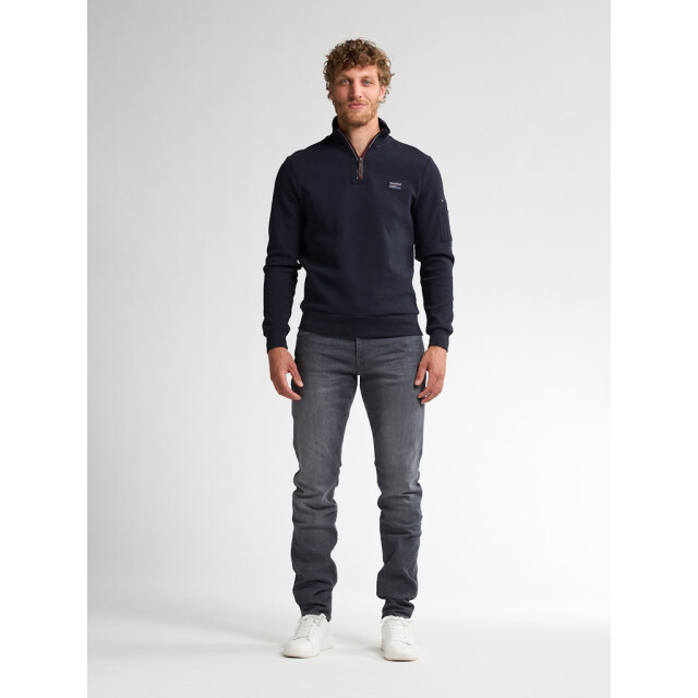Petrol Industries men sweater collar zip m-3050-swc364 5092 royal 05791.261.0027 large