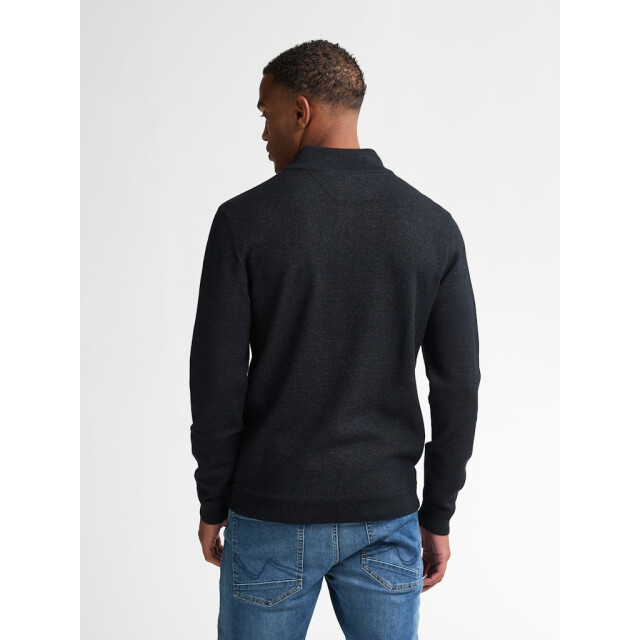 Petrol Industries men knitwear collar m-3050-kwc214 9111 deep black 05710.990.0021 large