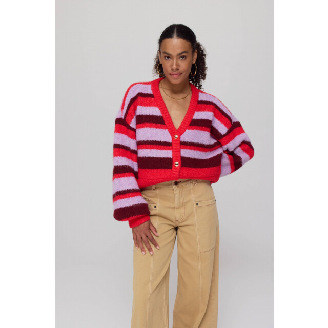Harper & Yve noor aw25w800 1263 stripe multi lila love 06741.649.0001 large
