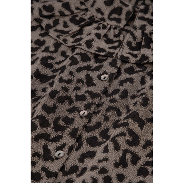 By-Bar Amsterdam gia leo blouse 25512054 1701 brown leo 06615.849.0010 large