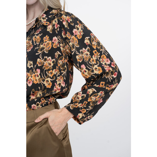 Geisha blouse flowers 53617-20 999 /yellow 06615.991.0067 large