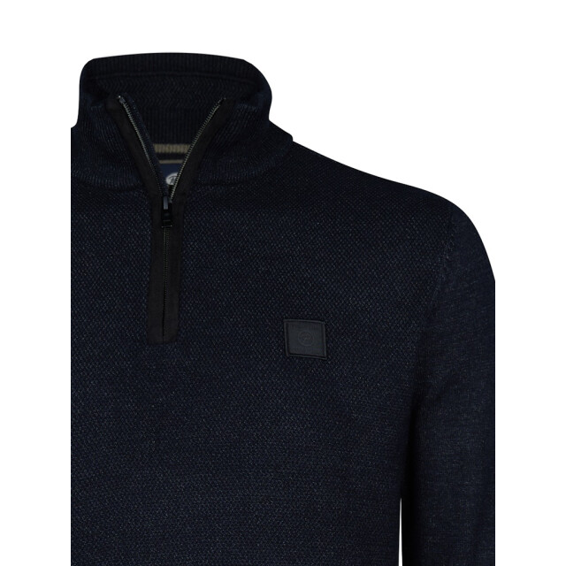 Petrol Industries men knitwear collar m-3050-kwc214 9111 deep black 05710.990.0021 large