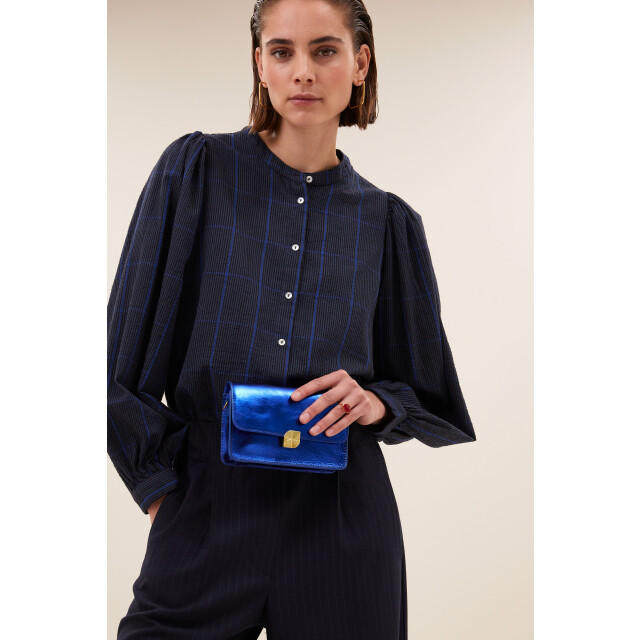 By-Bar Amsterdam rikki check blouse 25512051 1601 blue checks 06615.241.0028 large