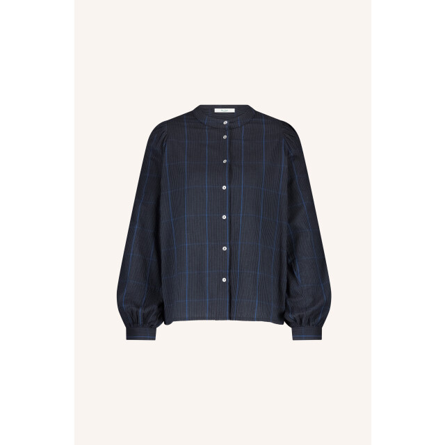 By-Bar Amsterdam rikki check blouse 25512051 1601 blue checks 06615.241.0028 large