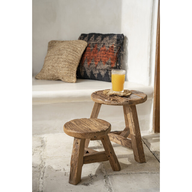 Bazar Bizar The yatai stool natural l JAHER001N-L large