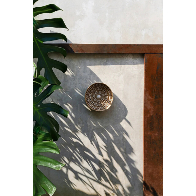 Bazar Bizar The caribe shell plate natural white m JABR071NW-M large