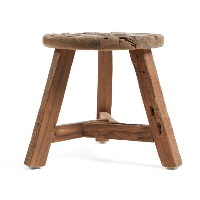 Bazar Bizar The yatai stool natural m JAHER001N-M large