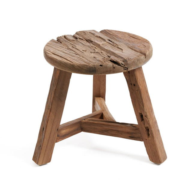 Bazar Bizar The yatai stool natural m JAHER001N-M large