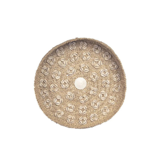 Bazar Bizar The caribe shell plate natural white m JABR071NW-M large