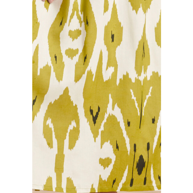 Smashed Lemon 24142 eenvoudige klassieke top met mos aztekenprint | 24142-010-549 large